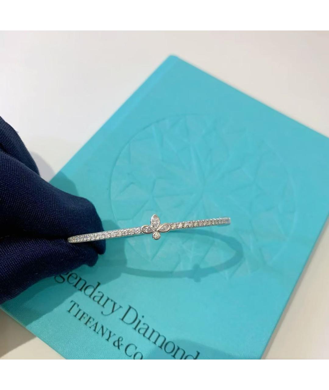 TIFFANY&CO Серебрянный браслет из белого золота, фото 3