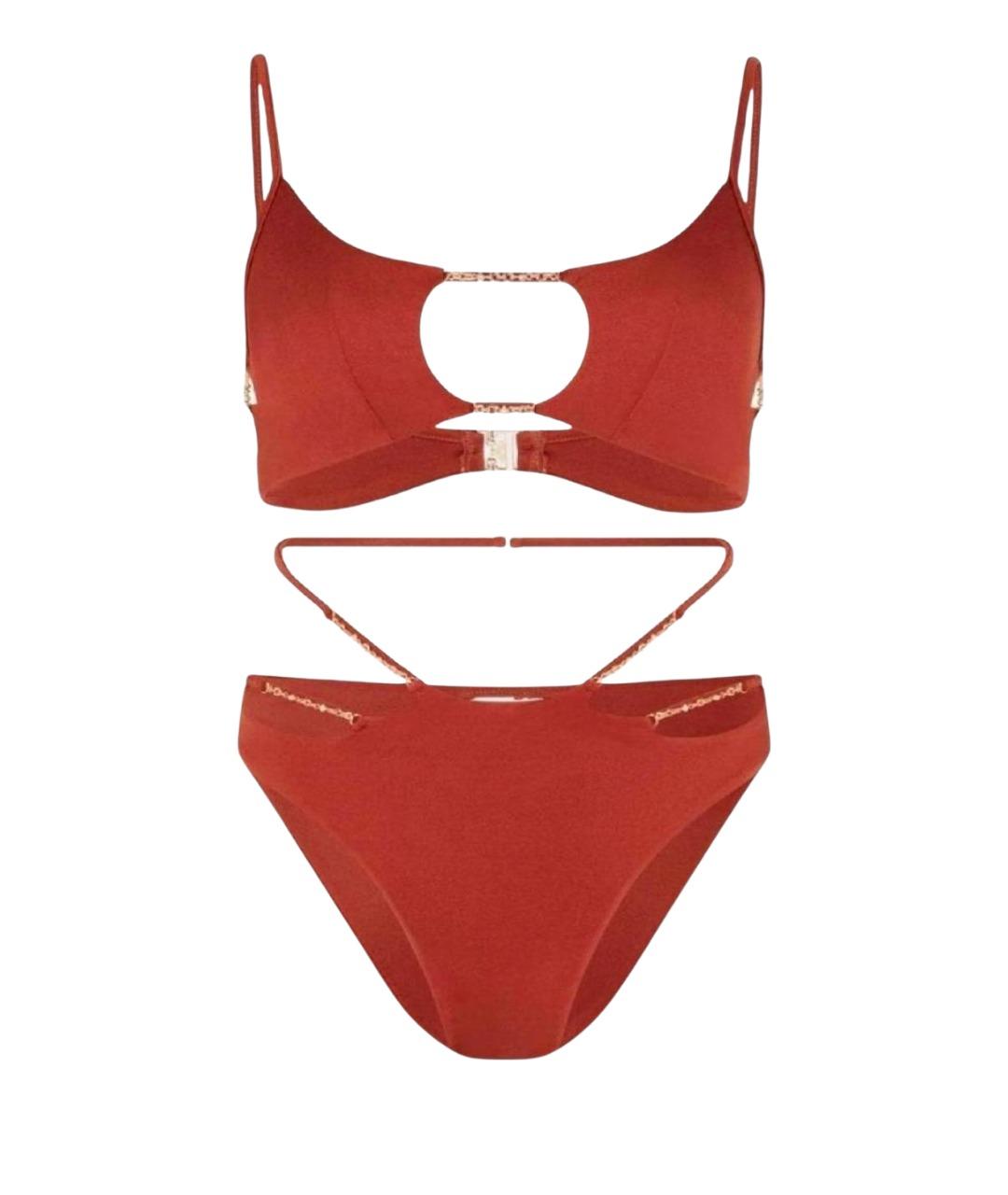 AGENT PROVOCATEUR Коричневый полиамидовый купальник, фото 1