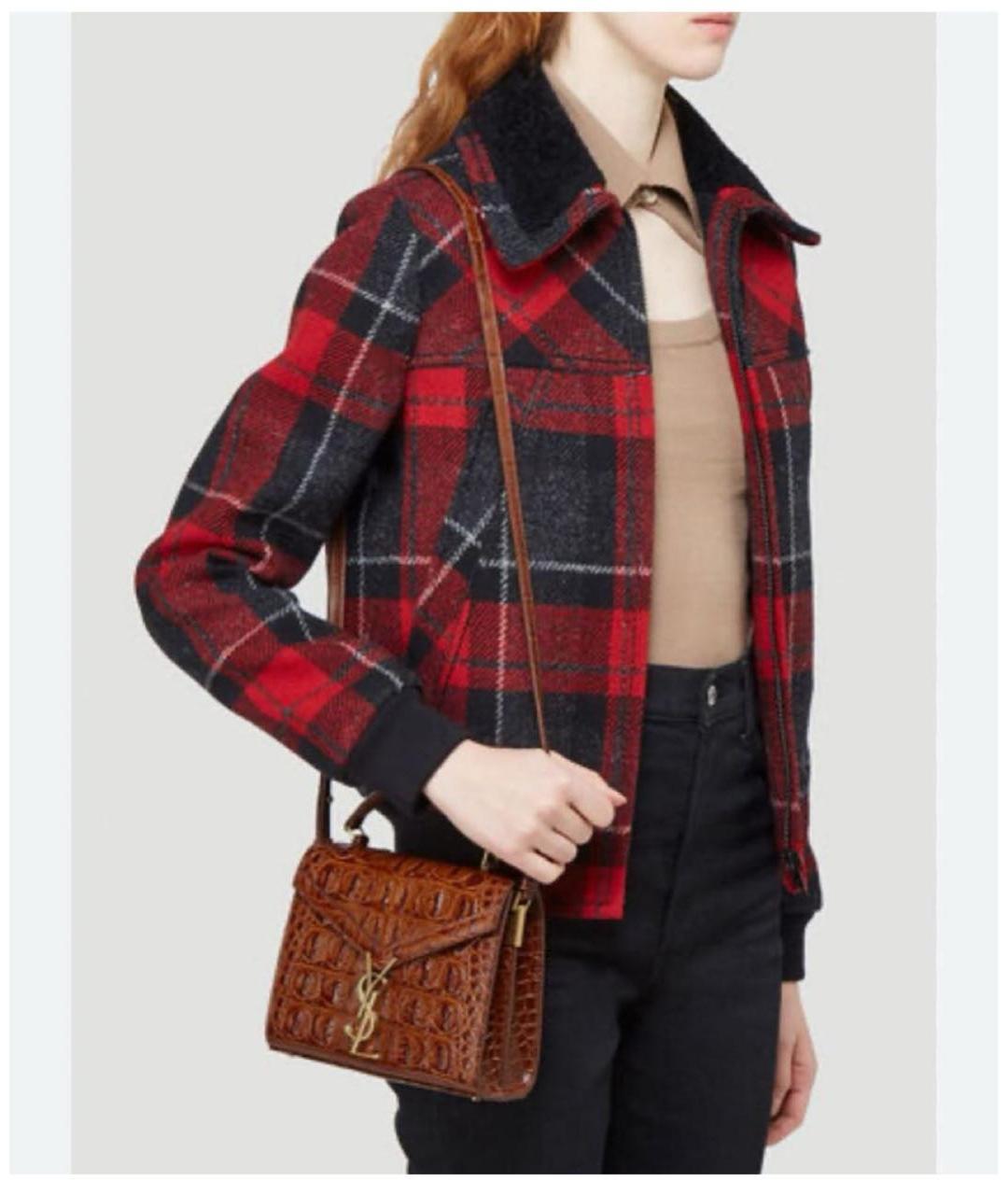 SAINT LAURENT Шерстяная куртка, фото 7