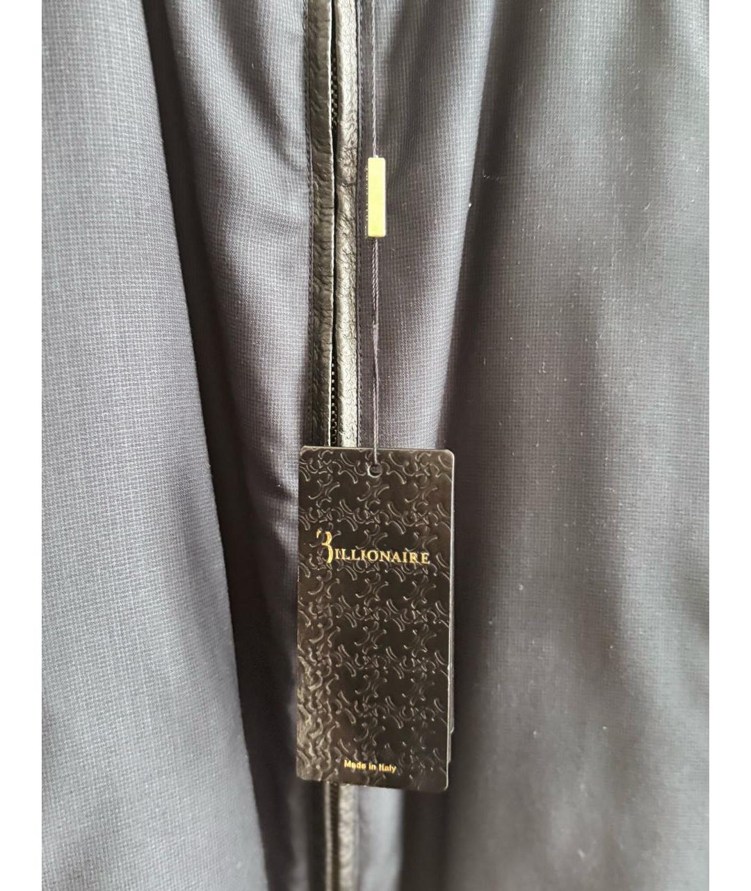 BILLIONAIRE Темно-синяя шерстяная куртка, фото 4