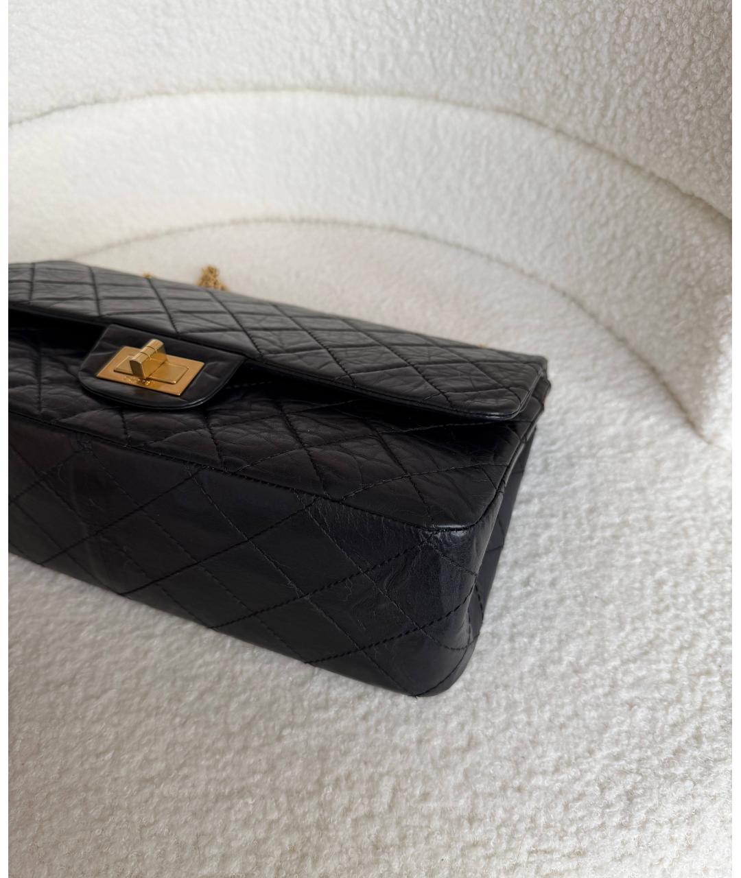 CHANEL Черная кожаная сумка через плечо, фото 9