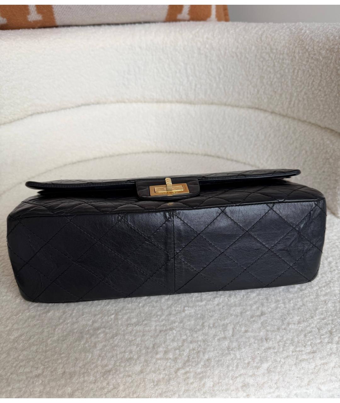 CHANEL Черная кожаная сумка через плечо, фото 4