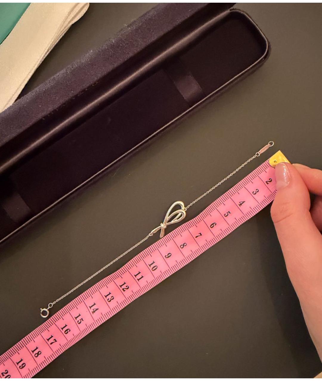 TIFFANY&CO Белый браслет из белого золота, фото 5