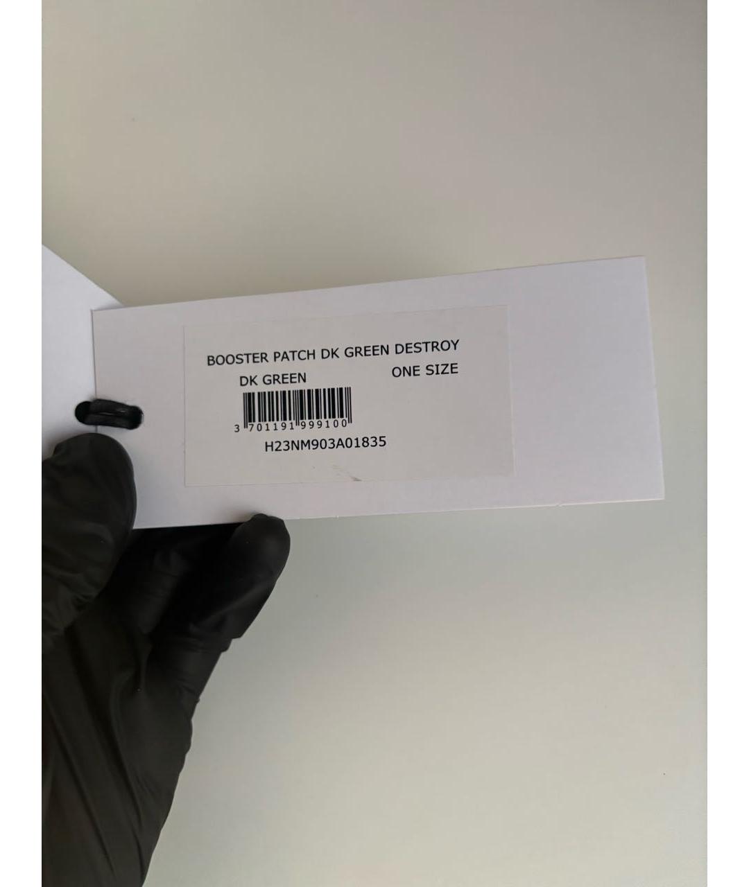 ETUDES Зеленая хлопковая кепка/бейсболка, фото 4