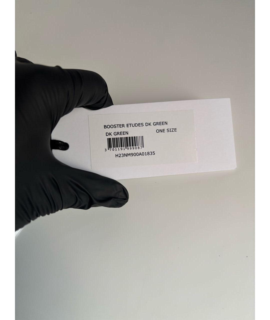 ETUDES Зеленая хлопковая кепка/бейсболка, фото 4