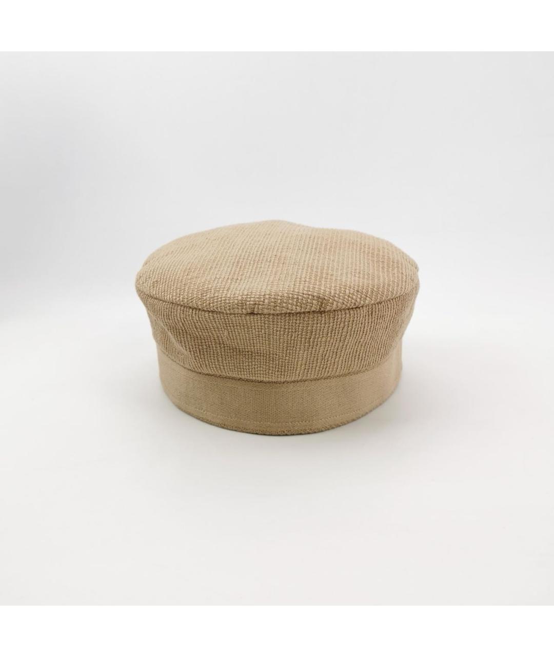 CHRISTIAN DIOR Бежевая шляпа, фото 3