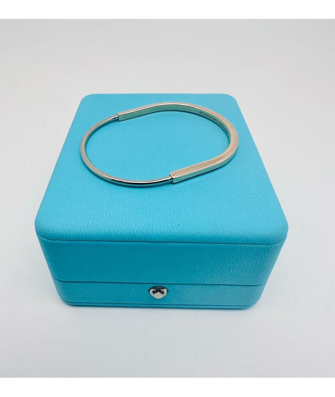 TIFFANY&CO Серебрянный браслет из белого золота, фото 2