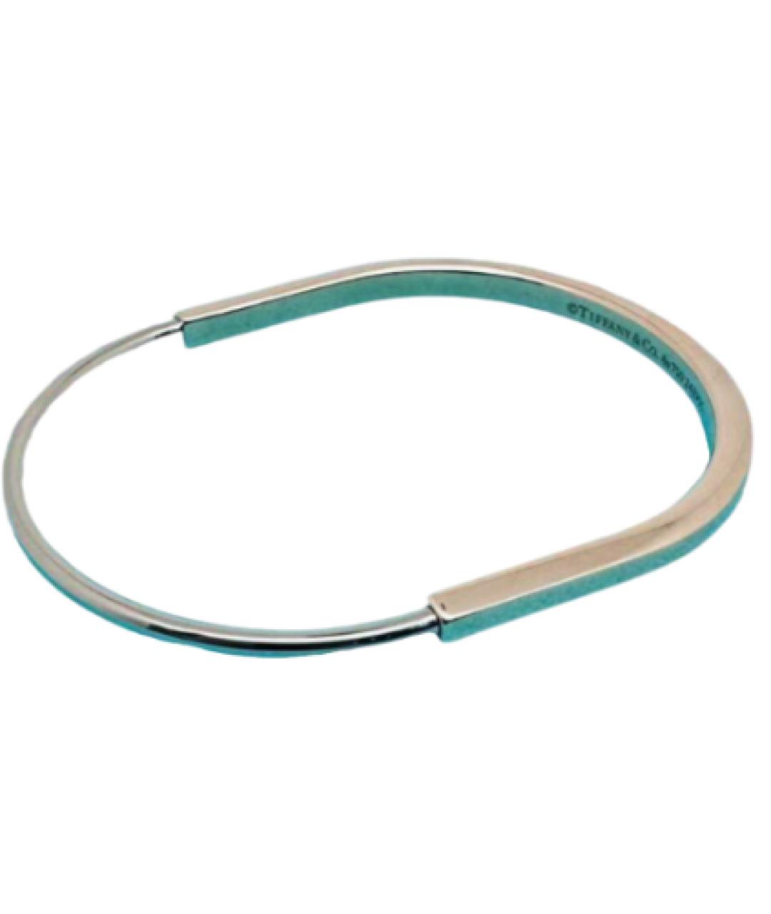 TIFFANY&CO Серебрянный браслет из белого золота, фото 1