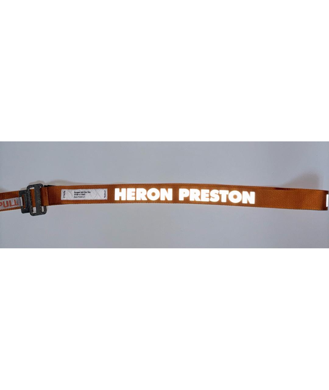 HERON PRESTON Оранжевый ремень, фото 3