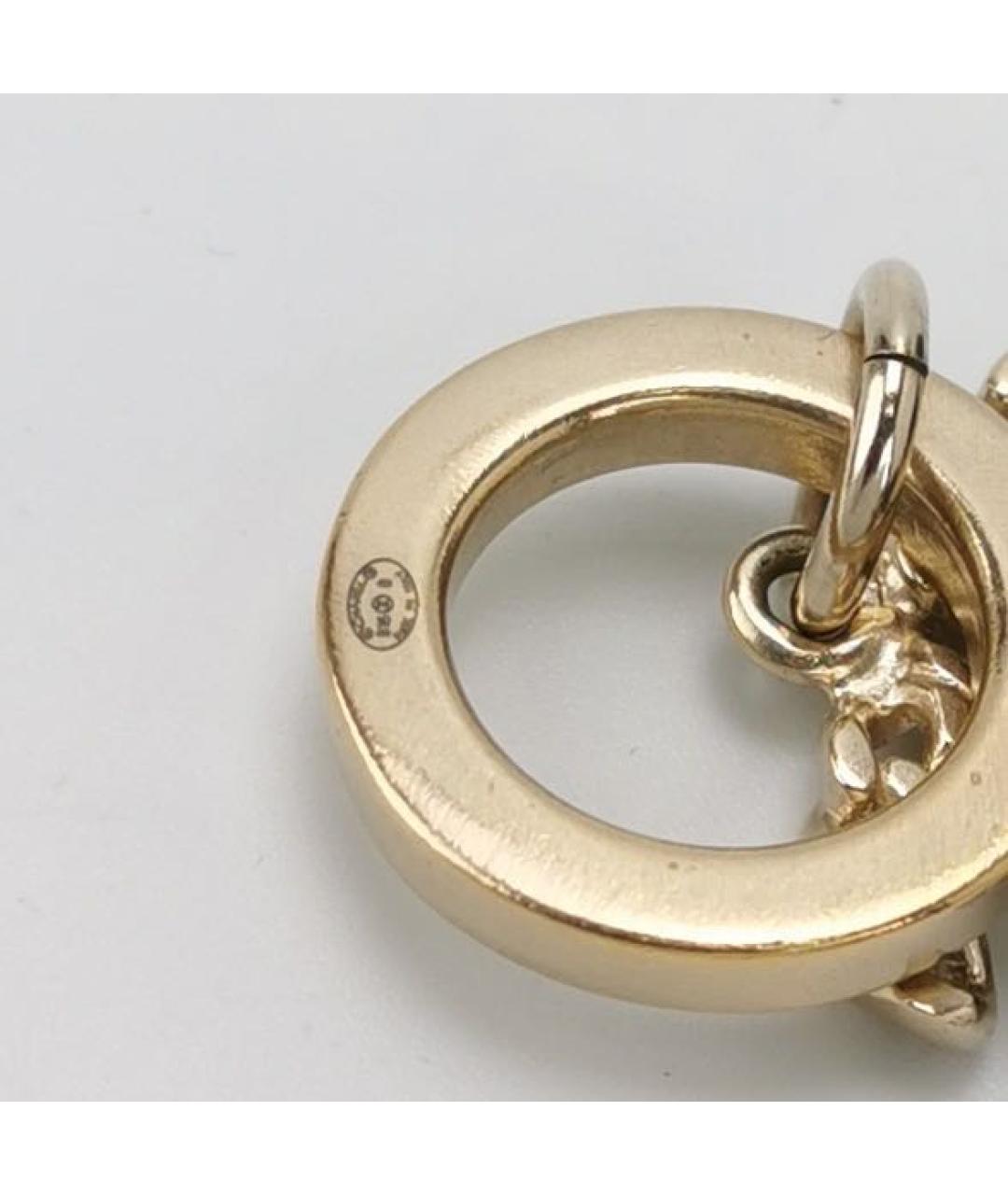 CHANEL Золотое металлическое колье, фото 5