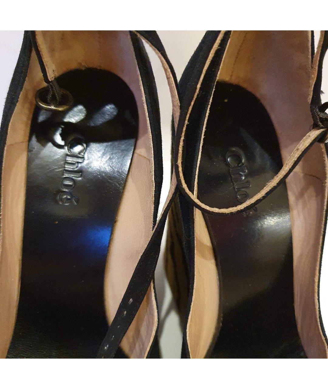 CHLOE Коричневые босоножки, фото 3