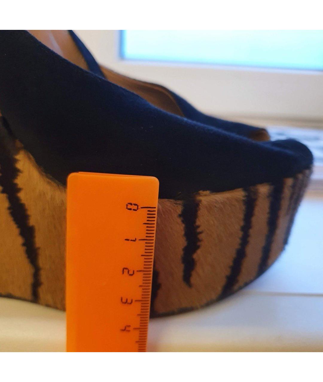 CHLOE Коричневые босоножки, фото 6