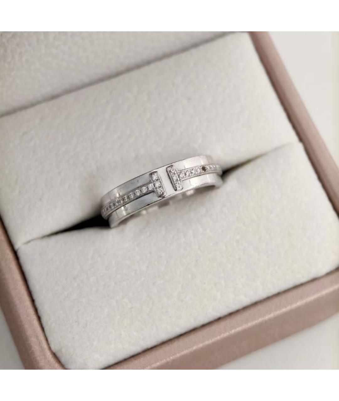 TIFFANY&CO Серебряное кольцо из белого золота, фото 2