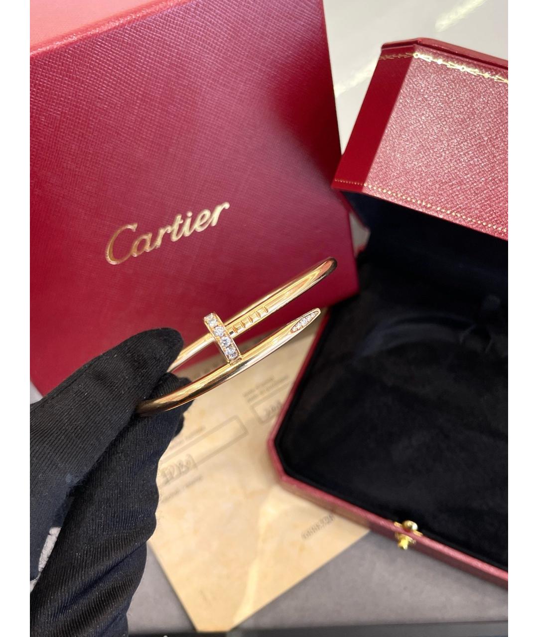 CARTIER Золотой браслет из розового золота, фото 3