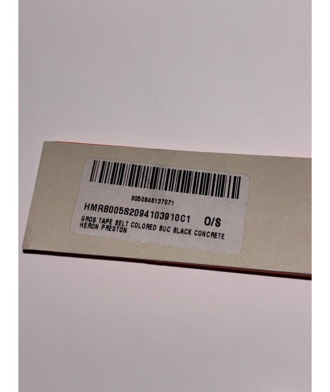 HERON PRESTON Черный ремень, фото 6