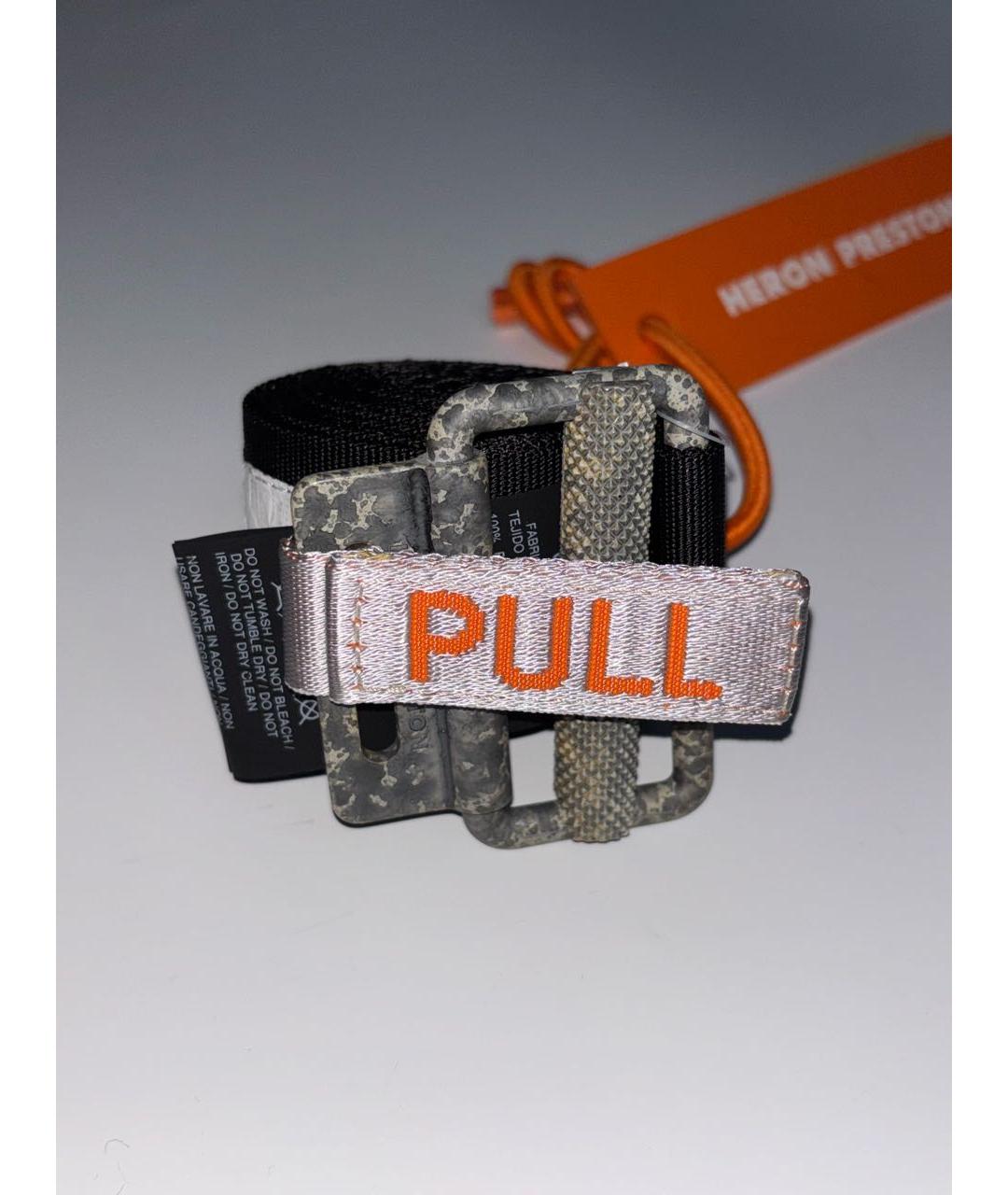 HERON PRESTON Черный ремень, фото 7