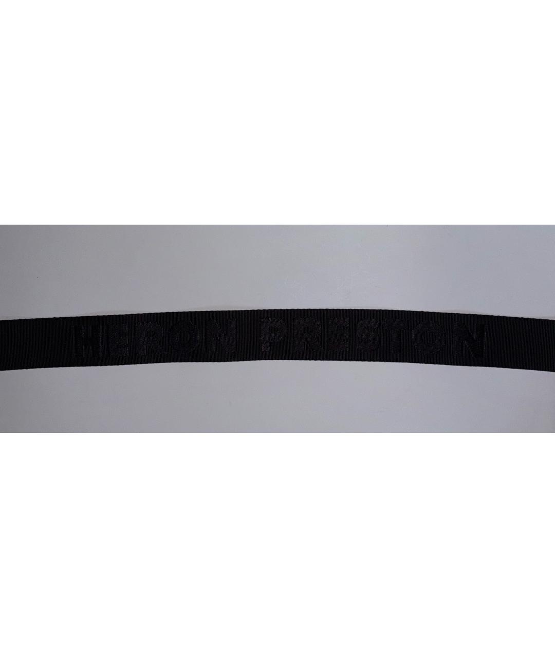 HERON PRESTON Черный ремень, фото 4