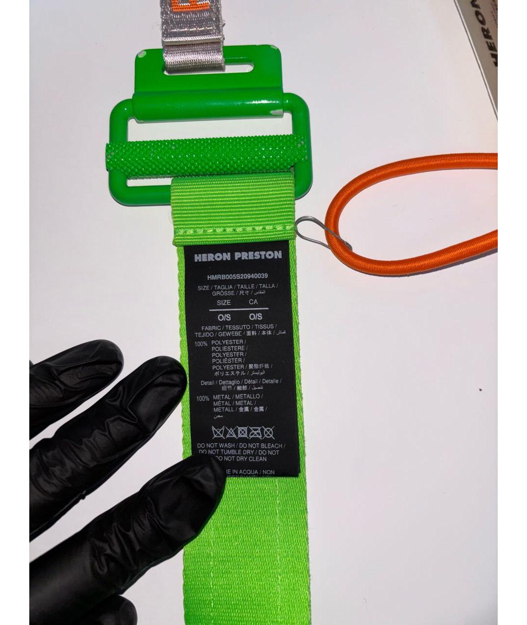 HERON PRESTON Салатовый ремень, фото 5
