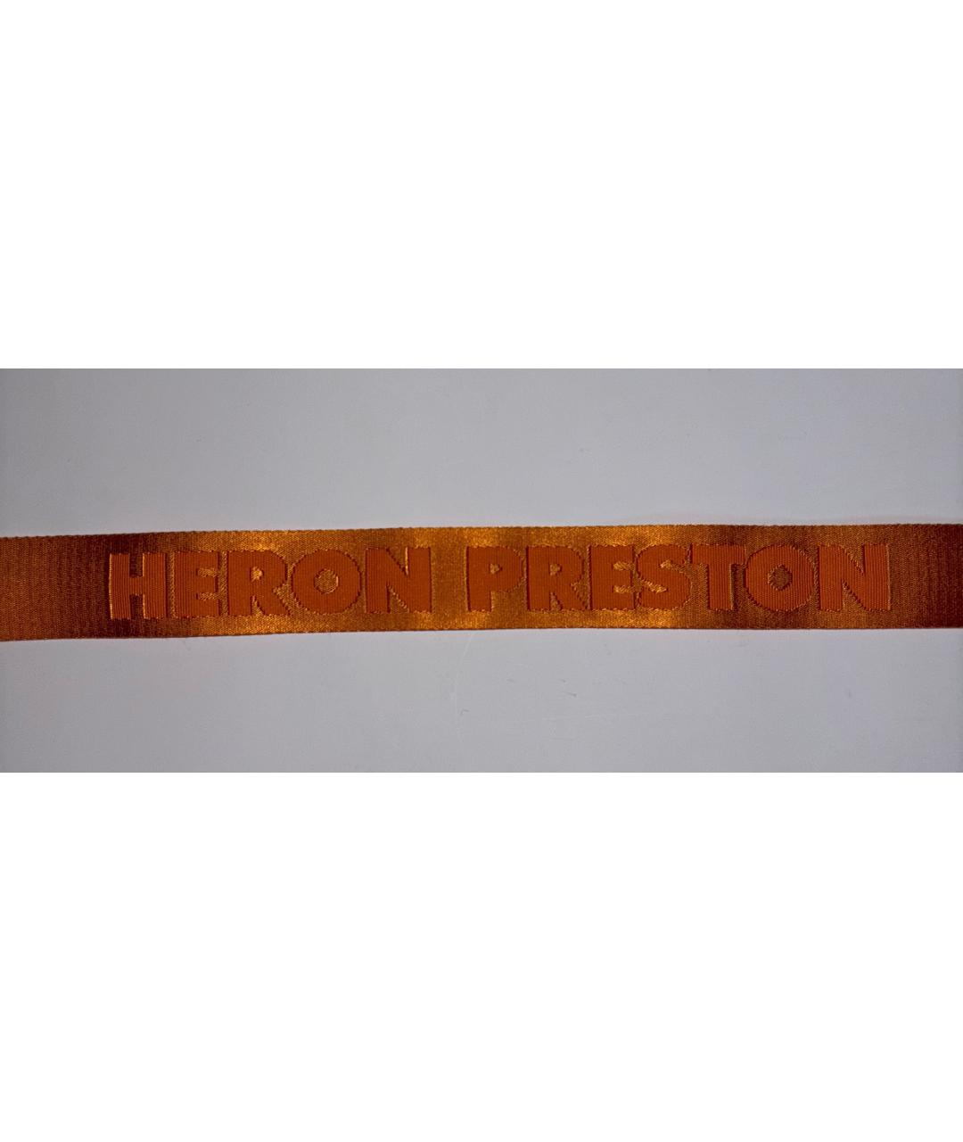 HERON PRESTON Оранжевый ремень, фото 4