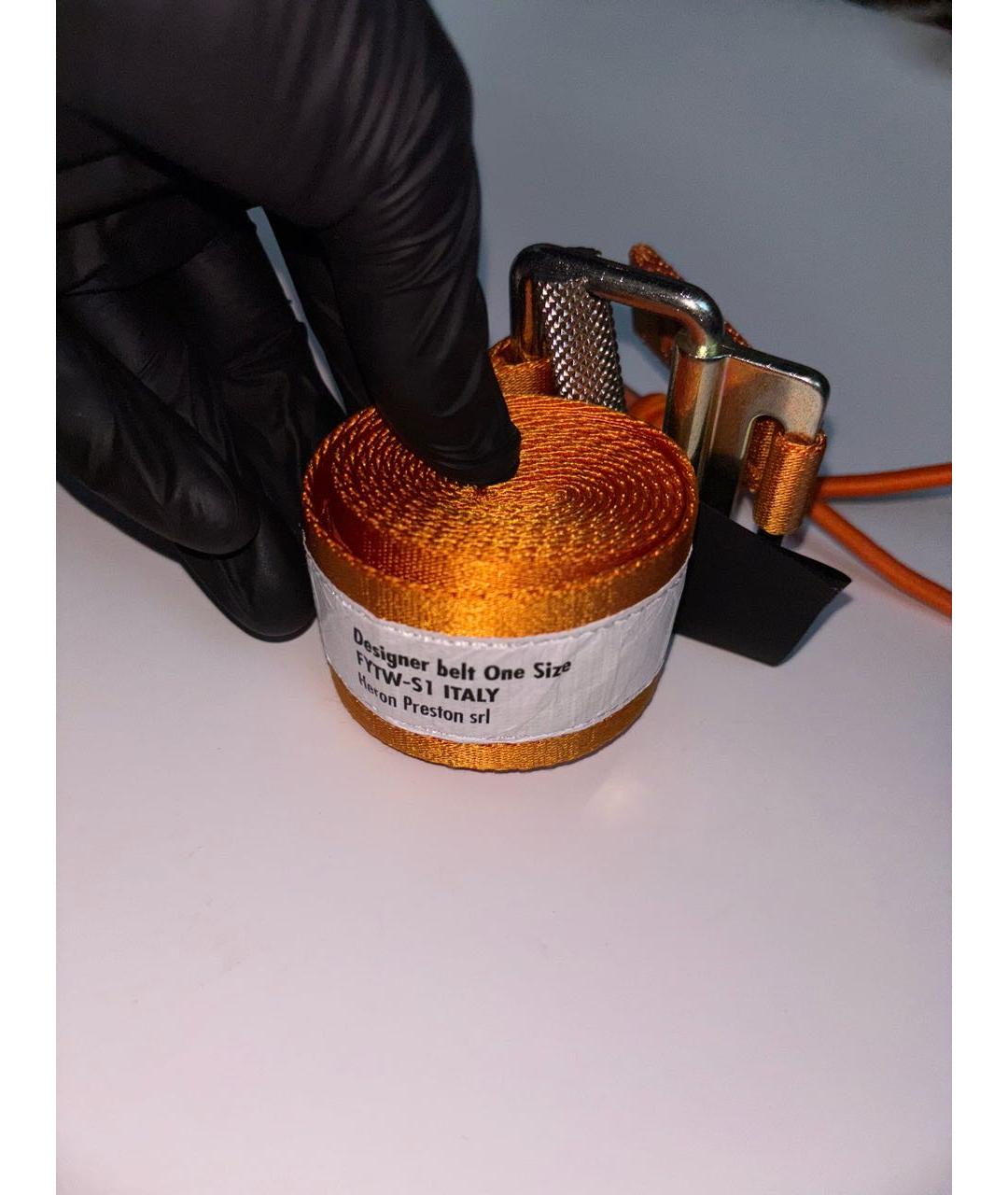 HERON PRESTON Оранжевый ремень, фото 2