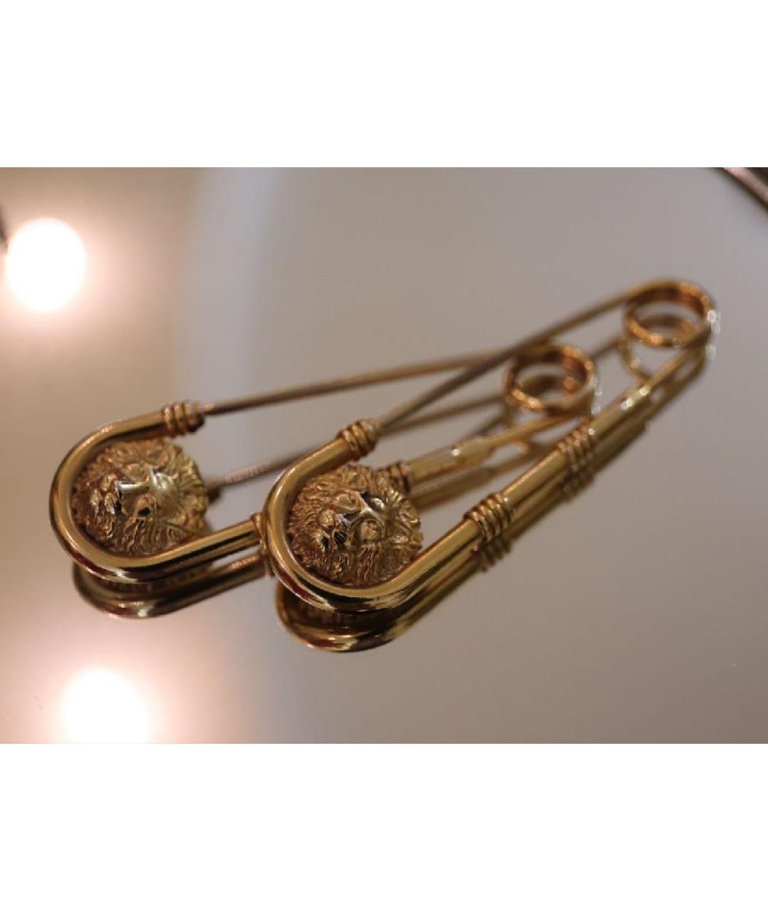 VERSACE Золотая позолоченная булавка / брошь, фото 10