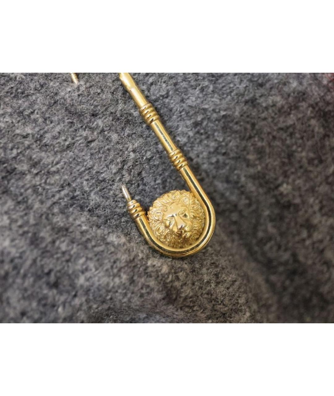 VERSACE Золотая позолоченная булавка / брошь, фото 5