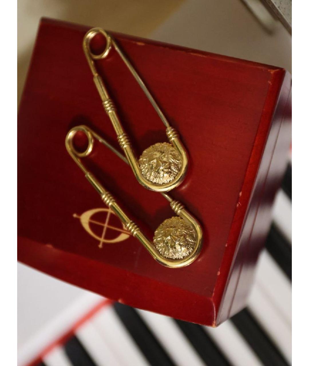 VERSACE Золотая позолоченная булавка / брошь, фото 7