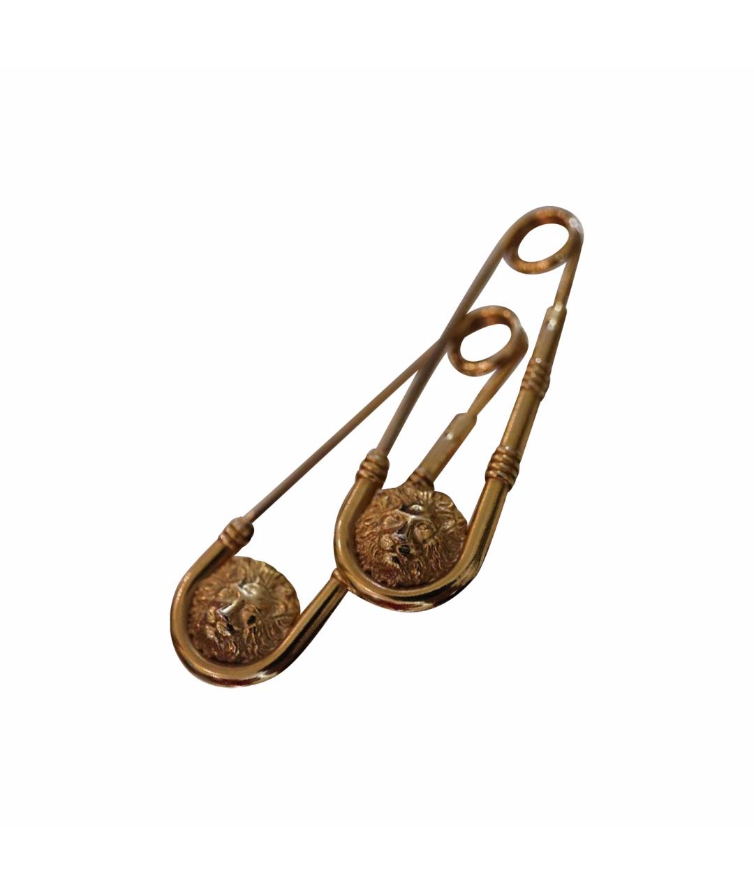 VERSACE Золотая позолоченная булавка / брошь, фото 1