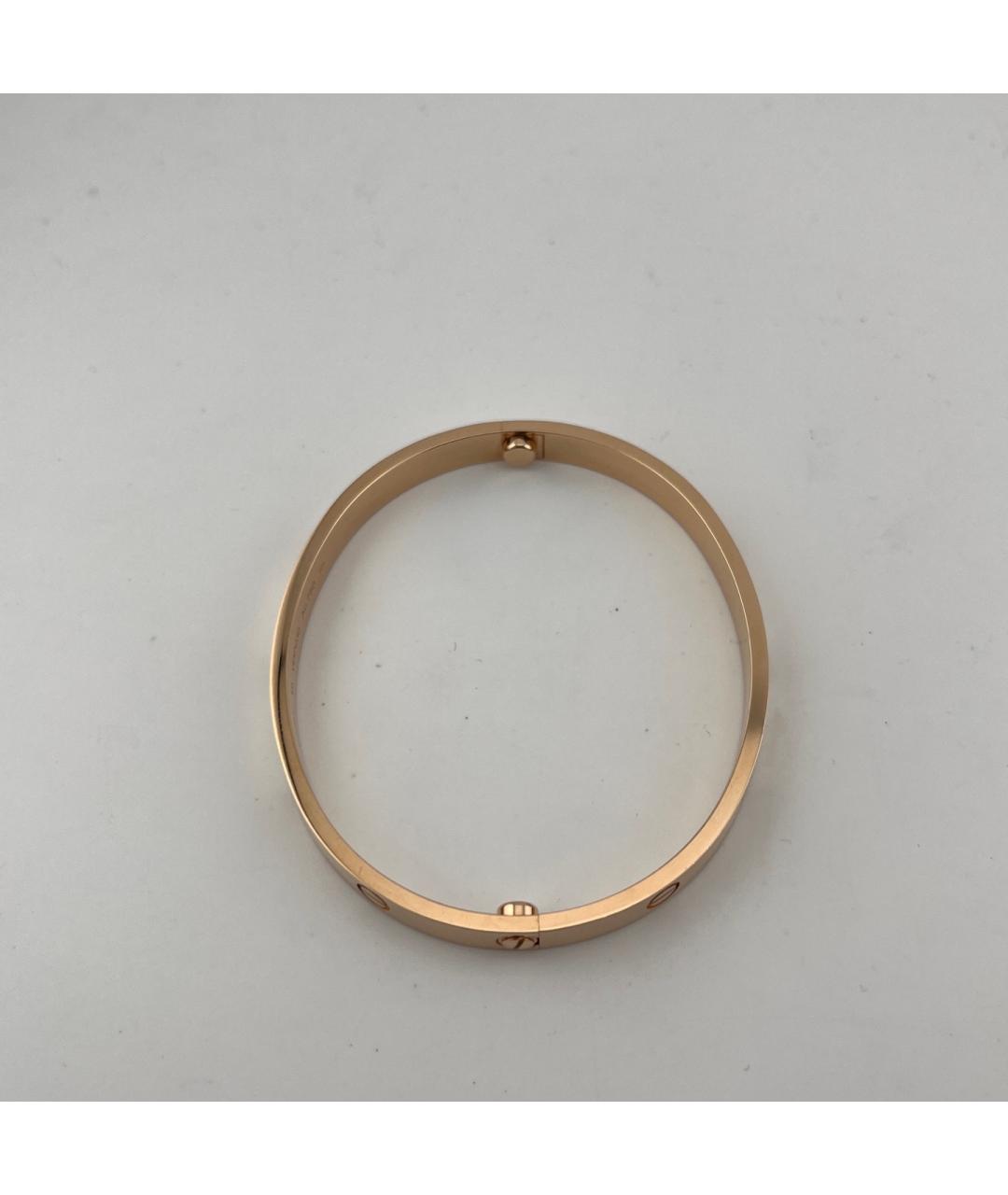 CARTIER Золотой браслет из розового золота, фото 4