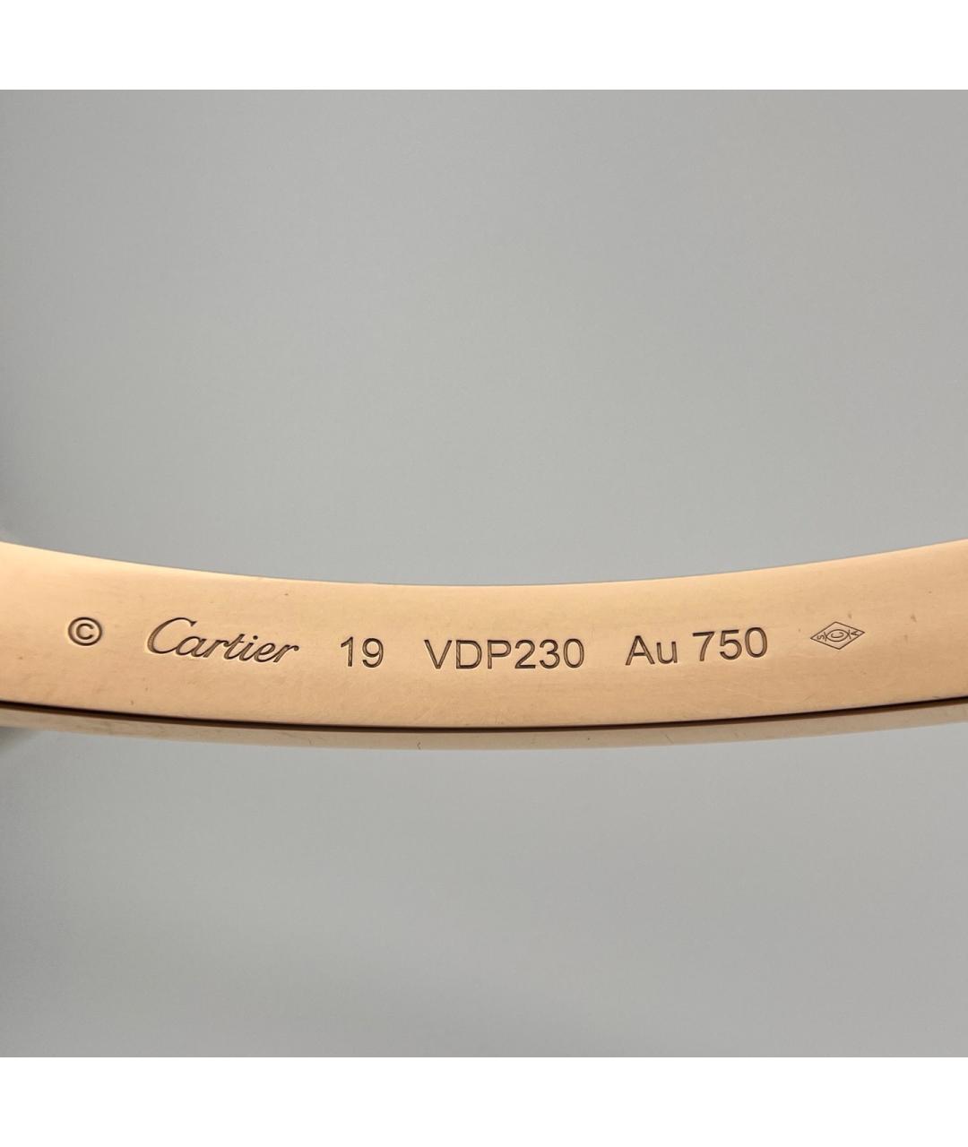 CARTIER Золотой браслет из розового золота, фото 5