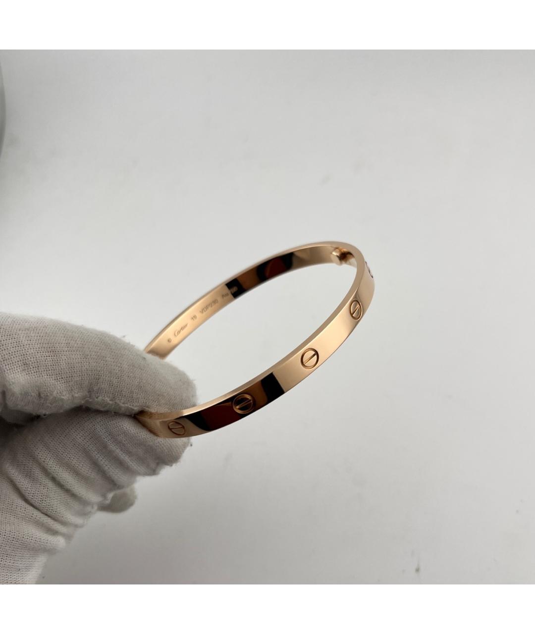 CARTIER Золотой браслет из розового золота, фото 7