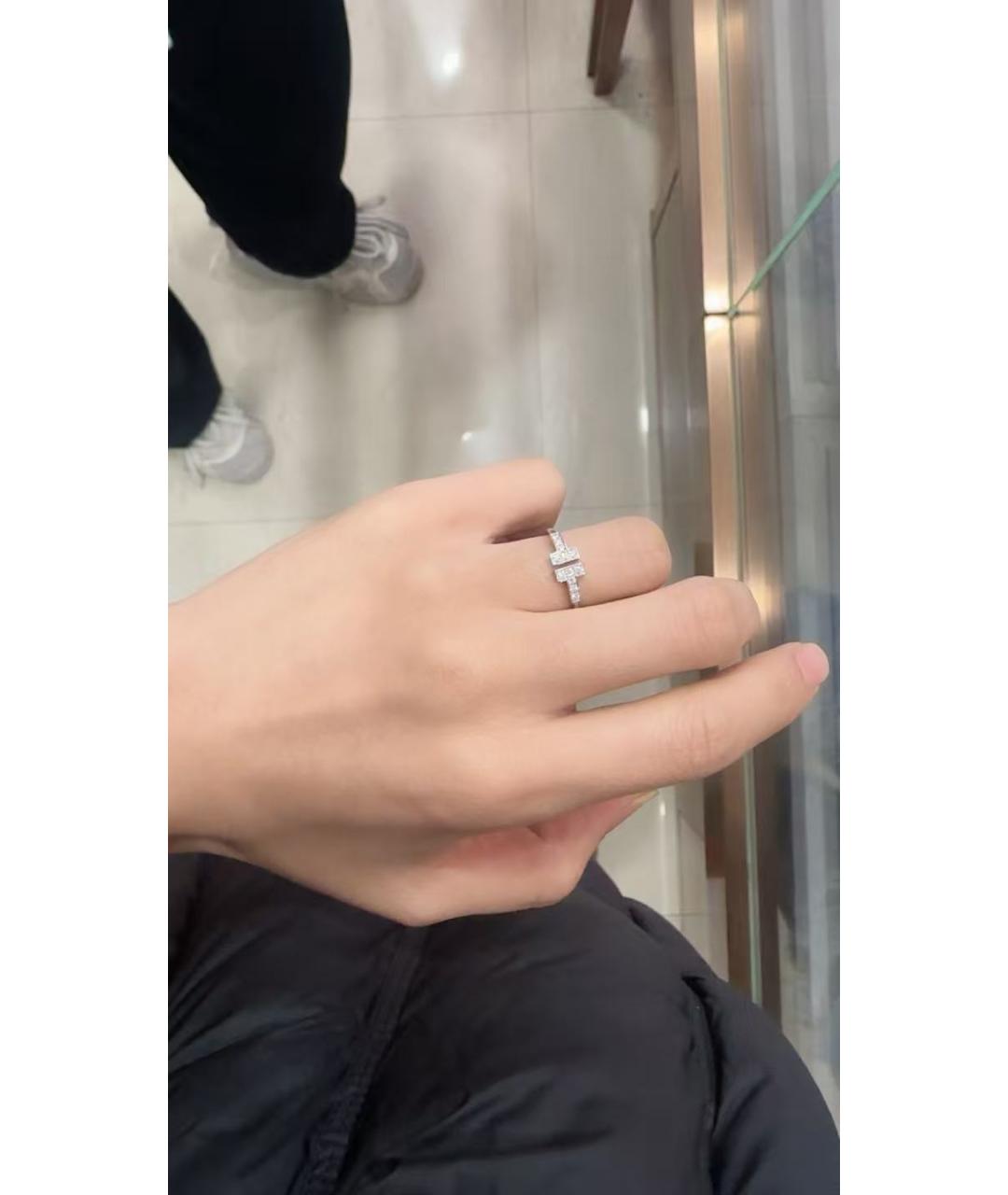 TIFFANY&CO Серебряное кольцо из белого золота, фото 4