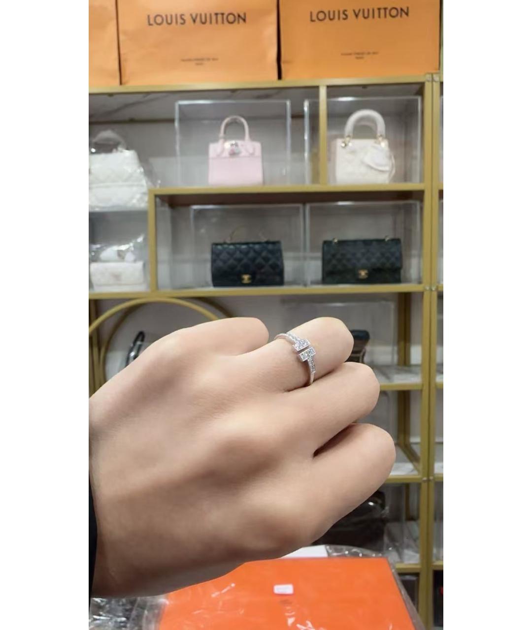 TIFFANY&CO Серебряное кольцо из белого золота, фото 3