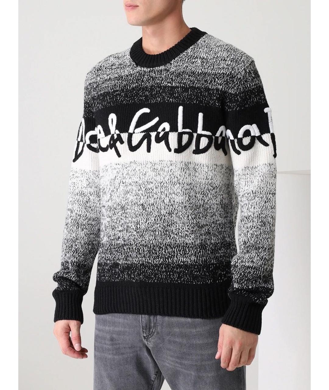 DOLCE&GABBANA Мульти шерстяной джемпер / свитер, фото 8
