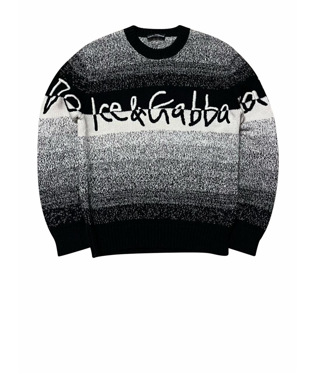 DOLCE&GABBANA Мульти шерстяной джемпер / свитер, фото 1