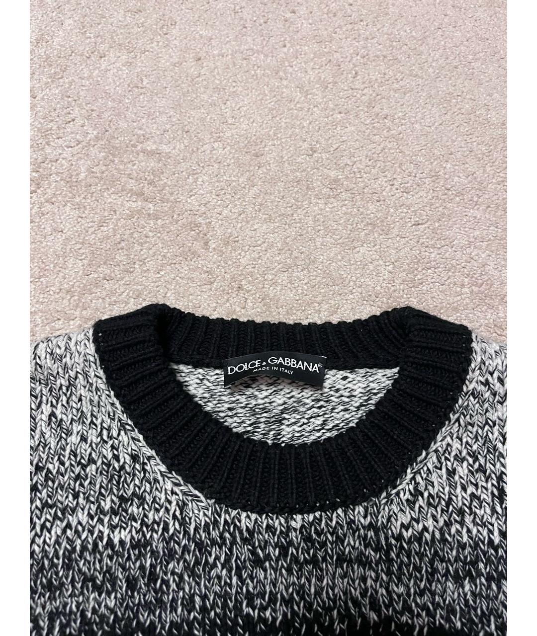 DOLCE&GABBANA Мульти шерстяной джемпер / свитер, фото 3