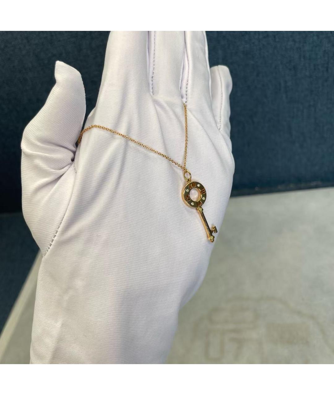 TIFFANY&CO Золотая подвеска из розового золота, фото 3