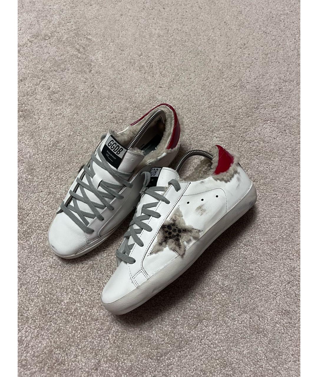 GOLDEN GOOSE DELUXE BRAND Мульти кожаные кроссовки, фото 7