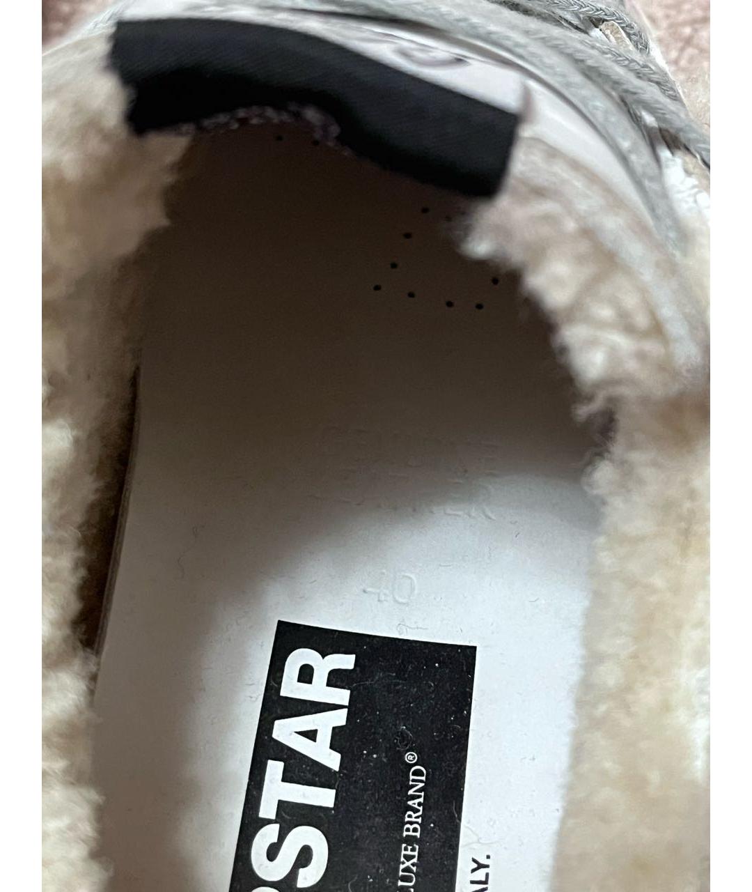 GOLDEN GOOSE DELUXE BRAND Мульти кожаные кроссовки, фото 8