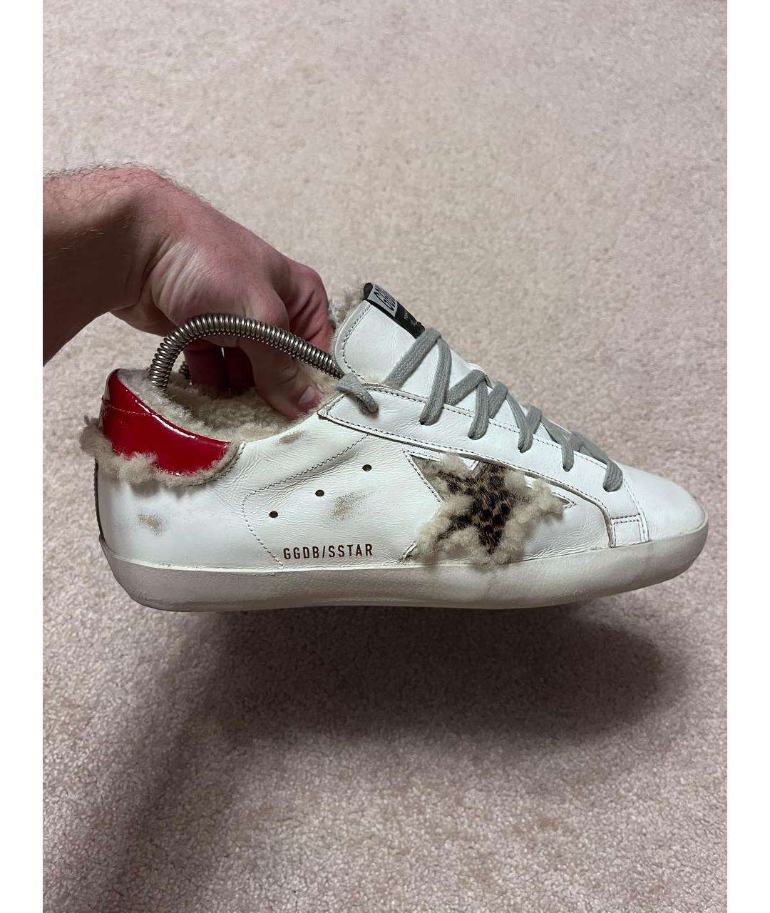 GOLDEN GOOSE DELUXE BRAND Мульти кожаные кроссовки, фото 9