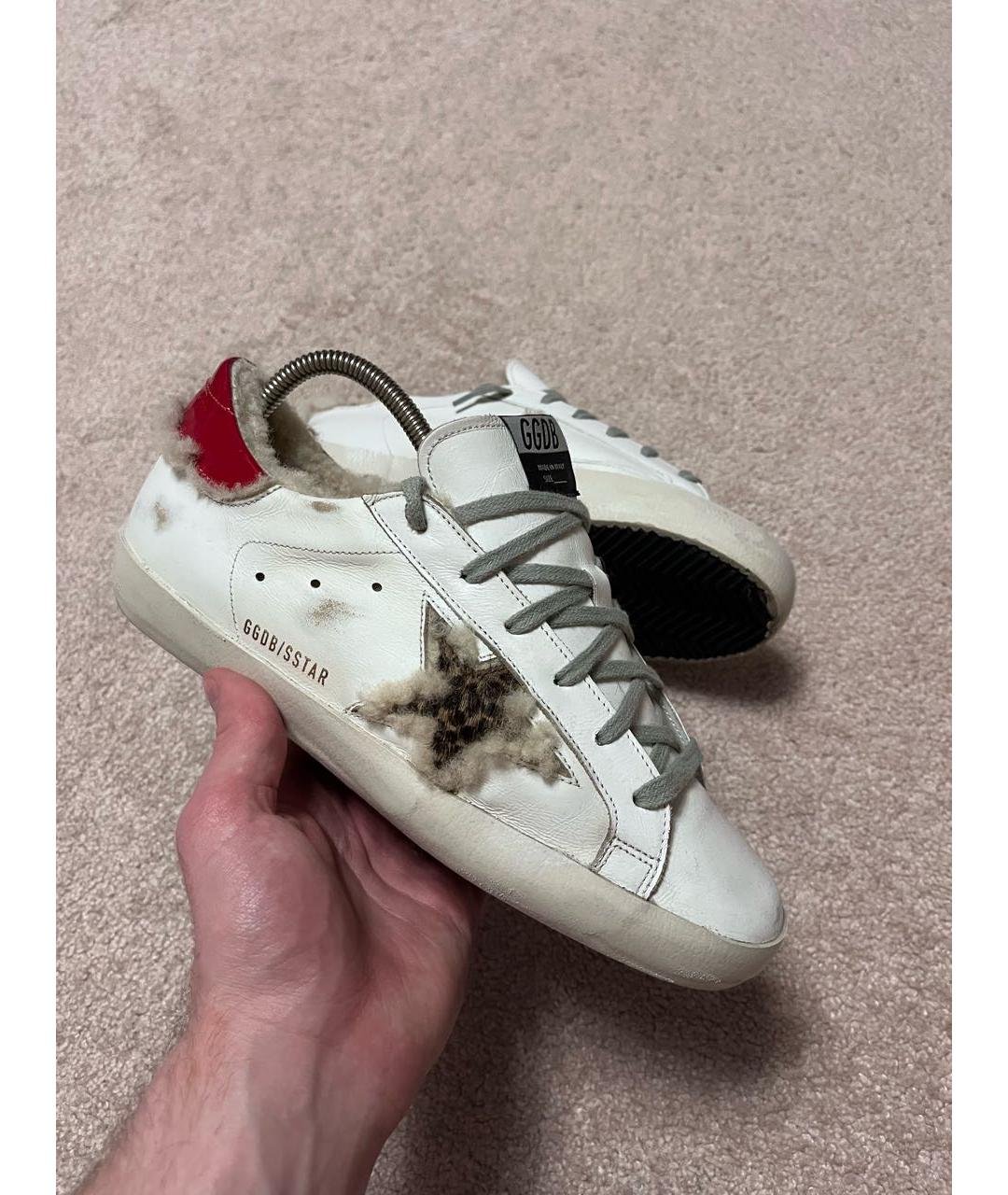 GOLDEN GOOSE DELUXE BRAND Мульти кожаные кроссовки, фото 2