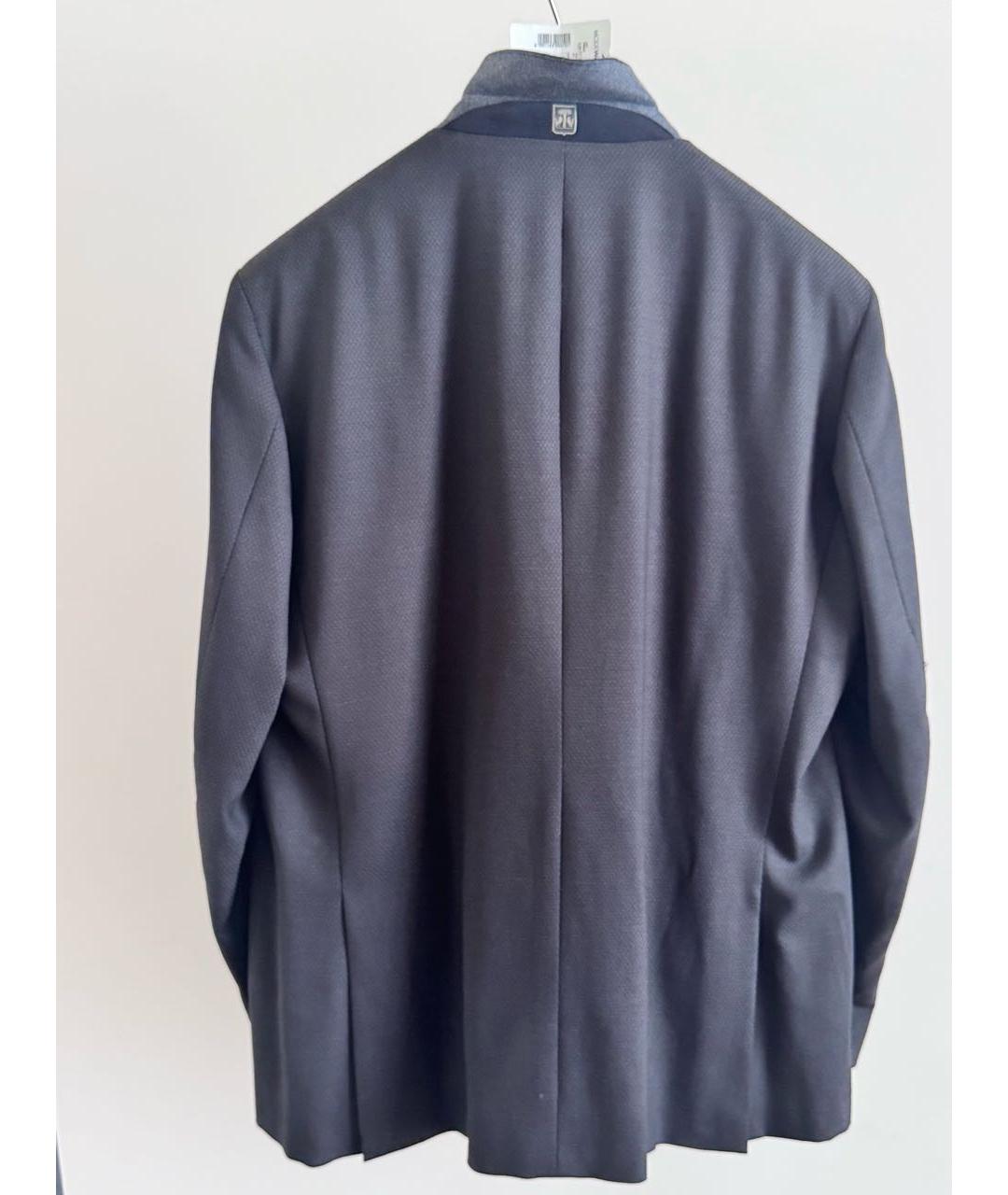 CORNELIANI Черный шерстяной пиджак, фото 2