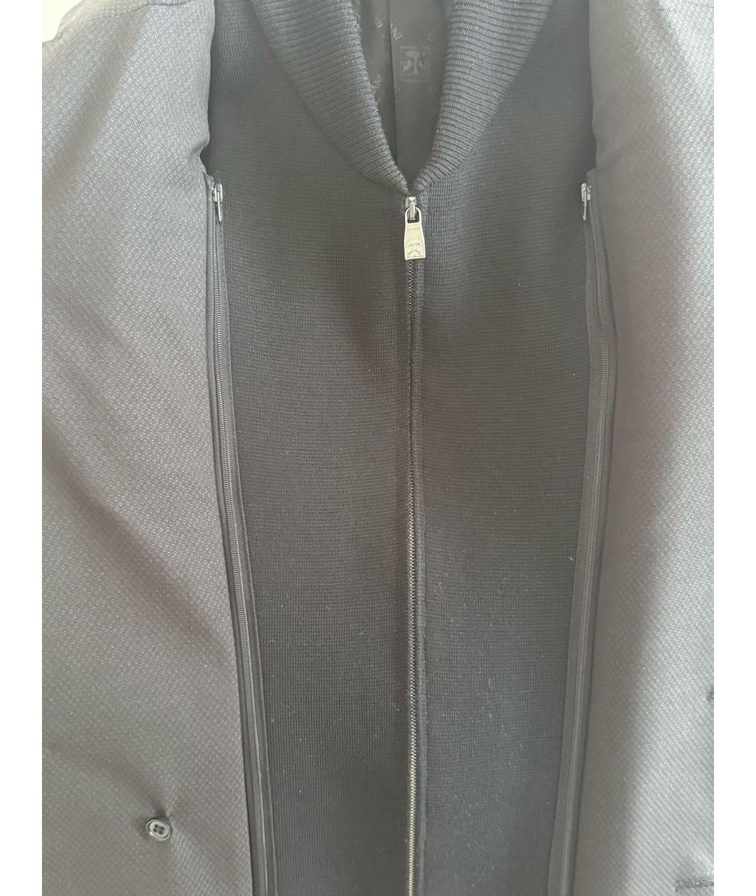 CORNELIANI Черный шерстяной пиджак, фото 7