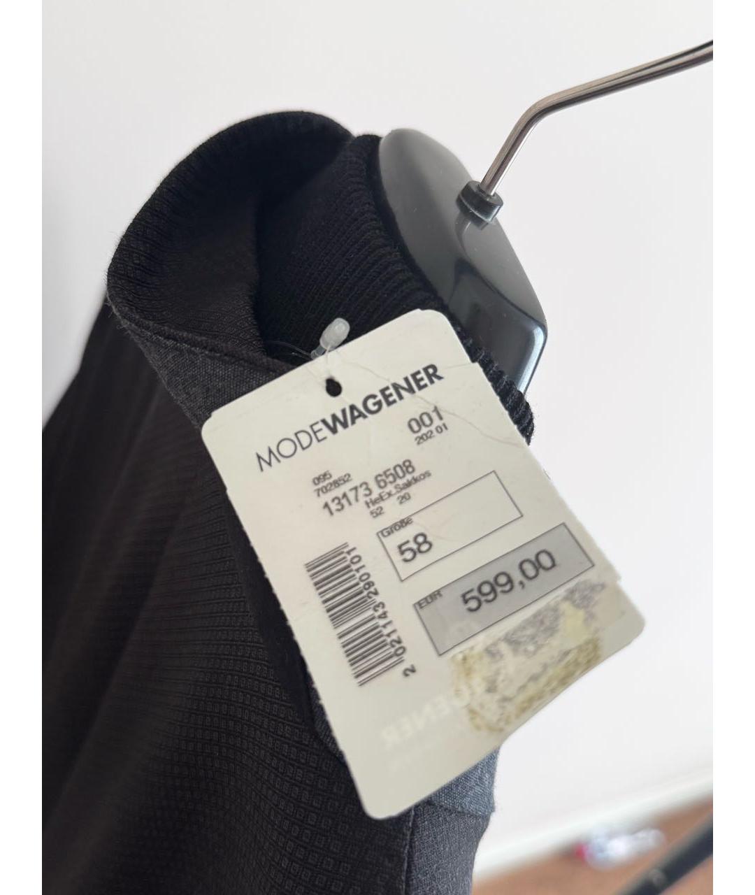 CORNELIANI Черный шерстяной пиджак, фото 8