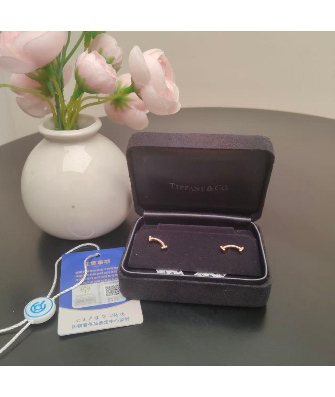 TIFFANY&CO Золотые серьги из желтого золота, фото 2