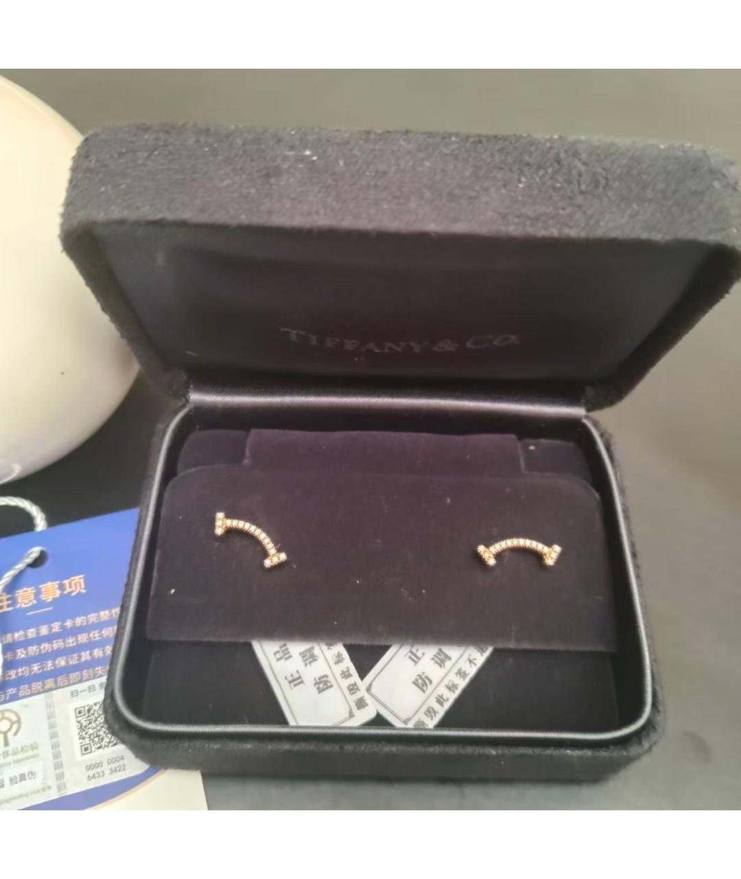 TIFFANY&CO Золотые серьги из желтого золота, фото 3