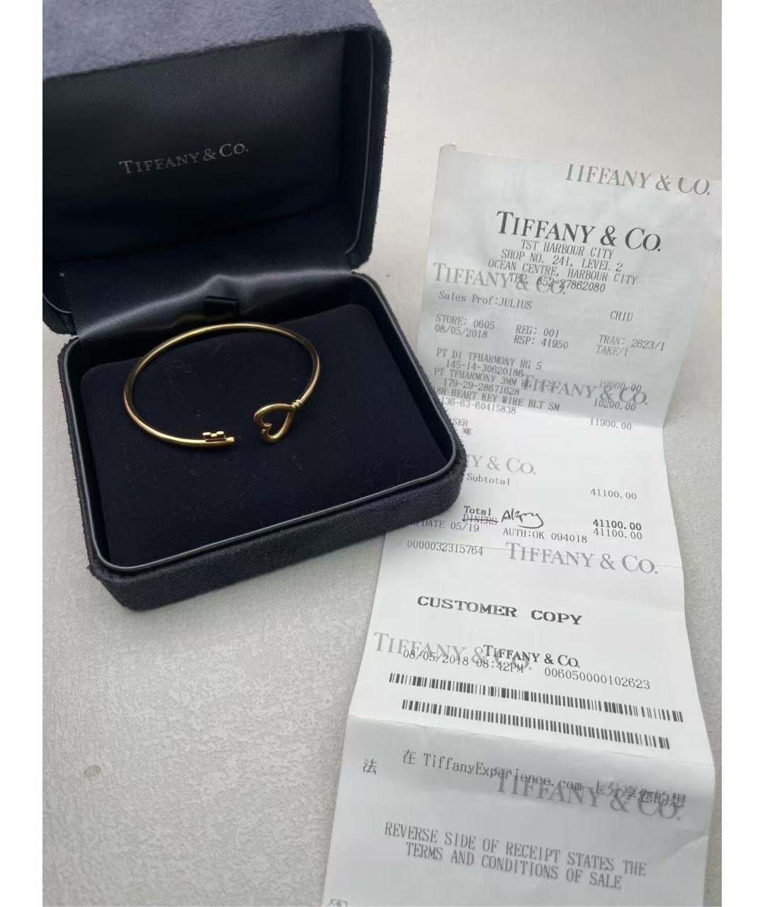 TIFFANY&CO Золотой браслет, фото 3