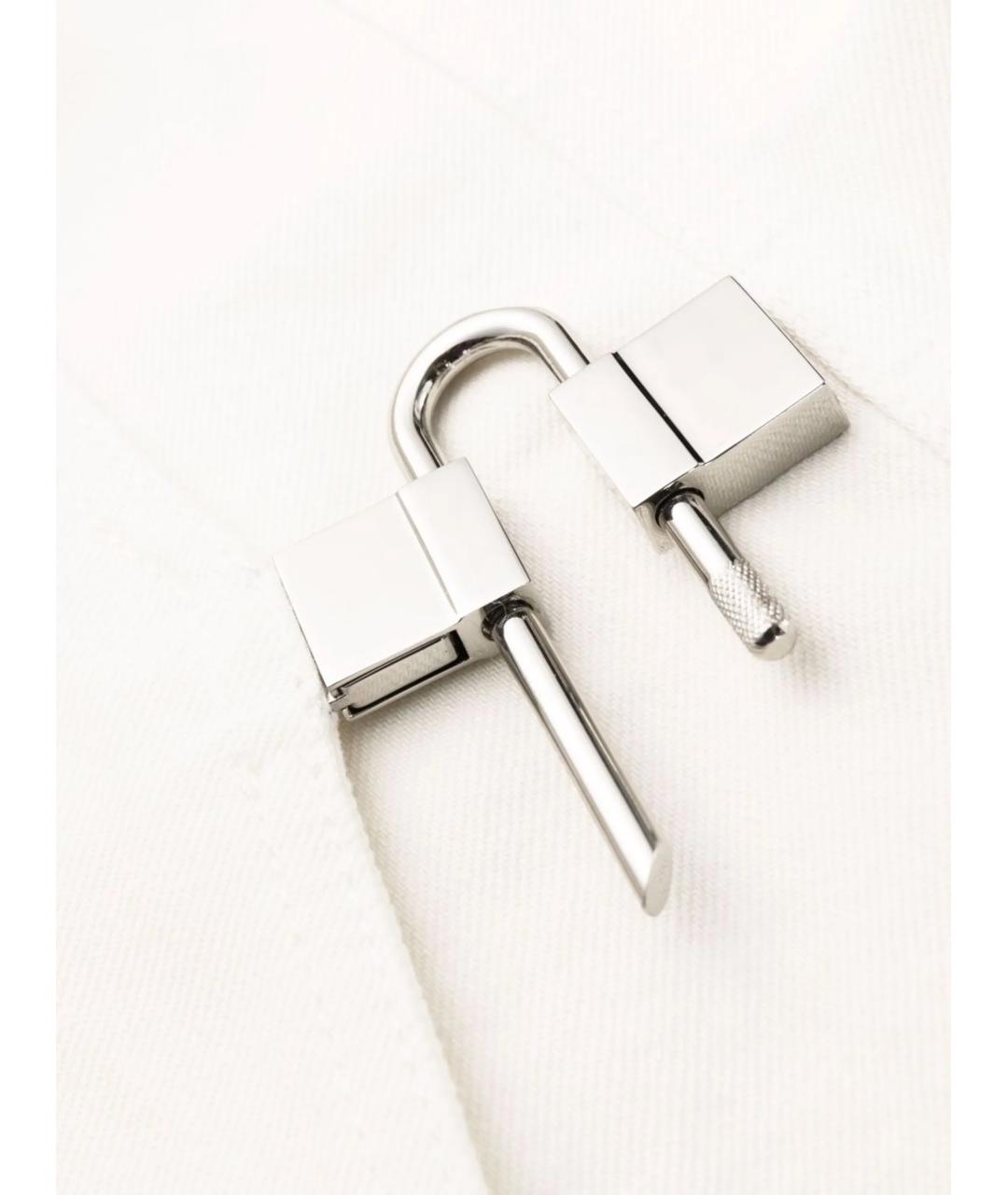 GIVENCHY Белое хлопковое повседневное платье, фото 6