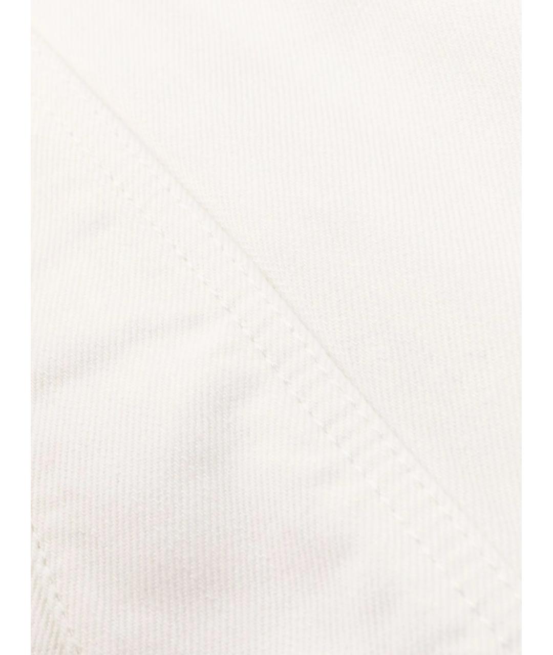 GIVENCHY Белое хлопковое повседневное платье, фото 7