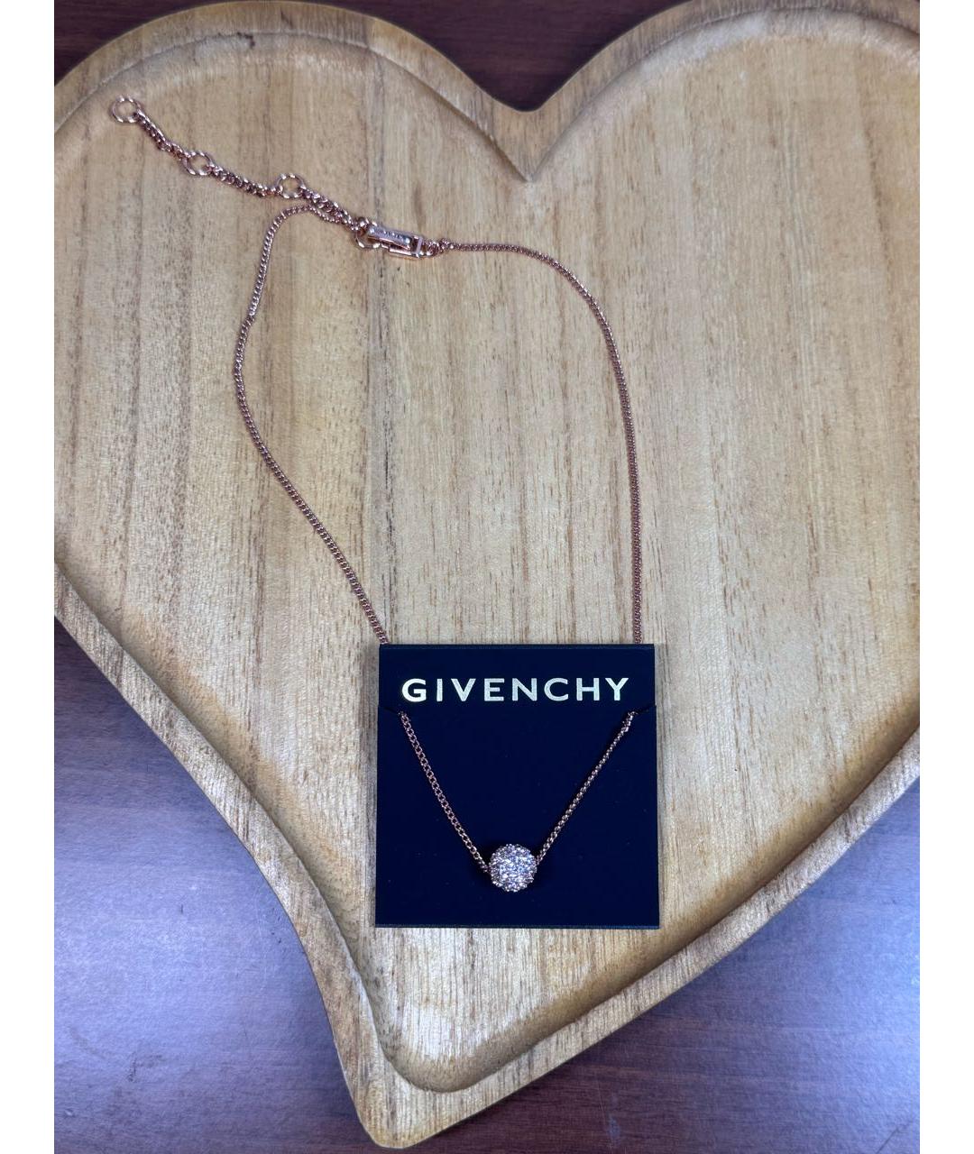 GIVENCHY Золотой металлический кулон, фото 2